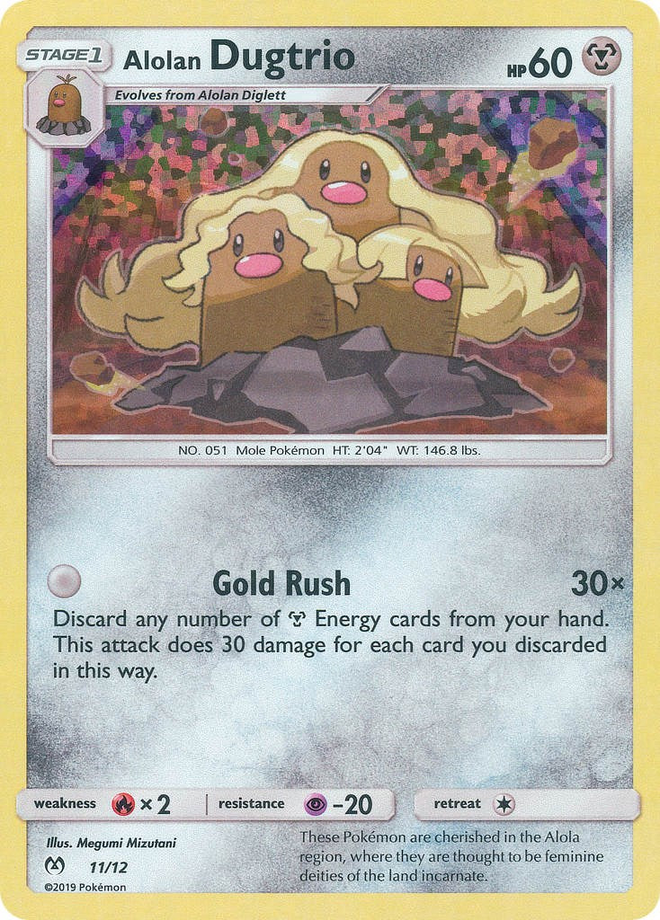 Alolan Dugtrio - 11/12