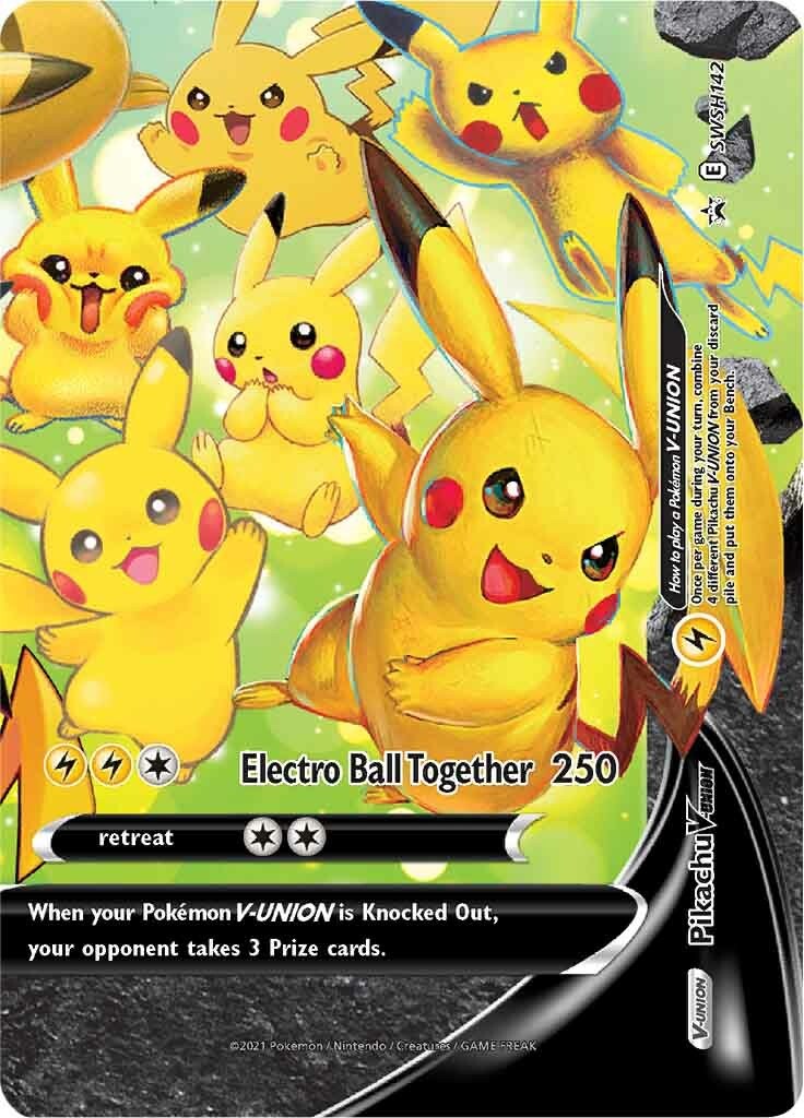 Pikachu V-Union - SWSH142