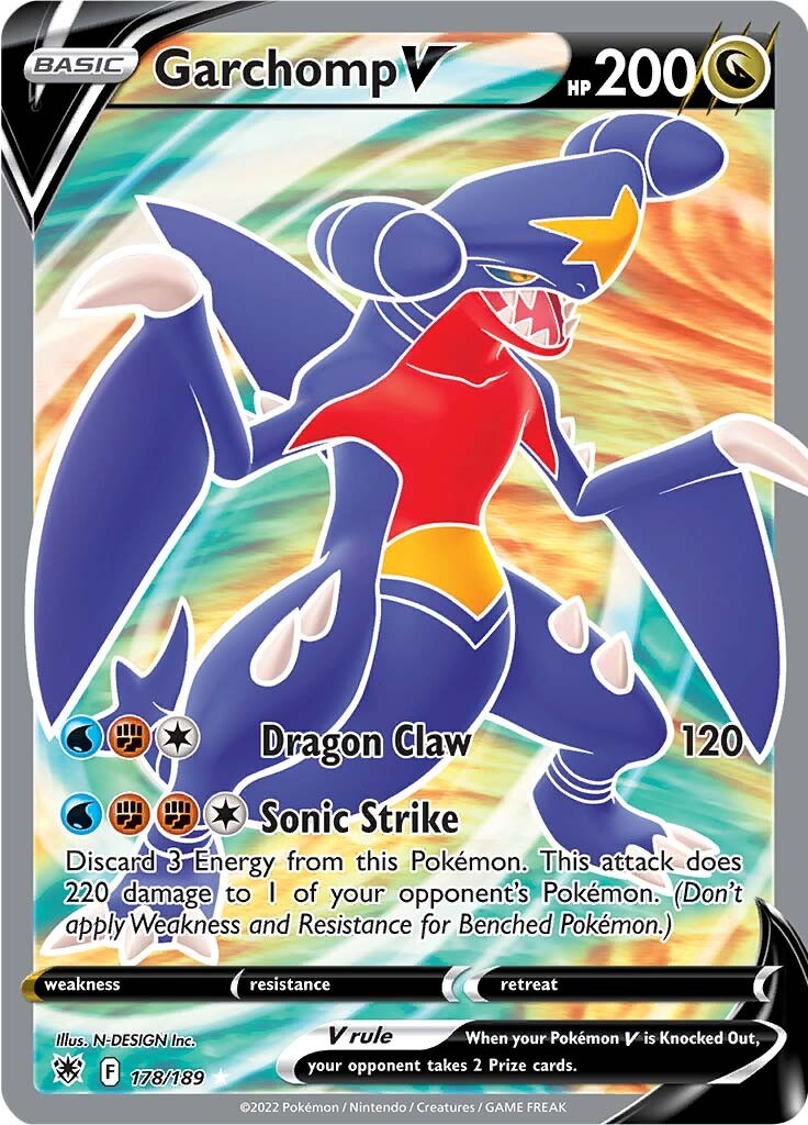 Garchomp V (Full Art)