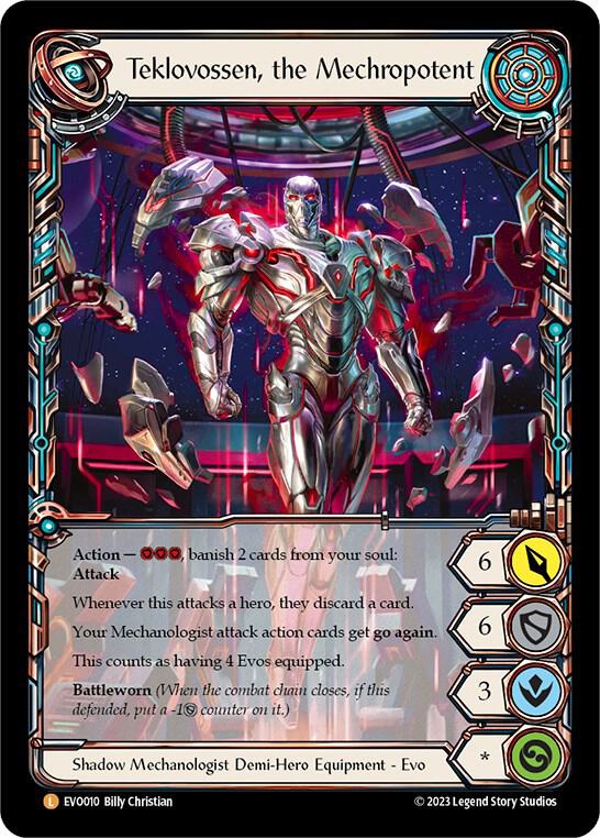 Singularity // Teklovossen, the Mechropotent (Back)
