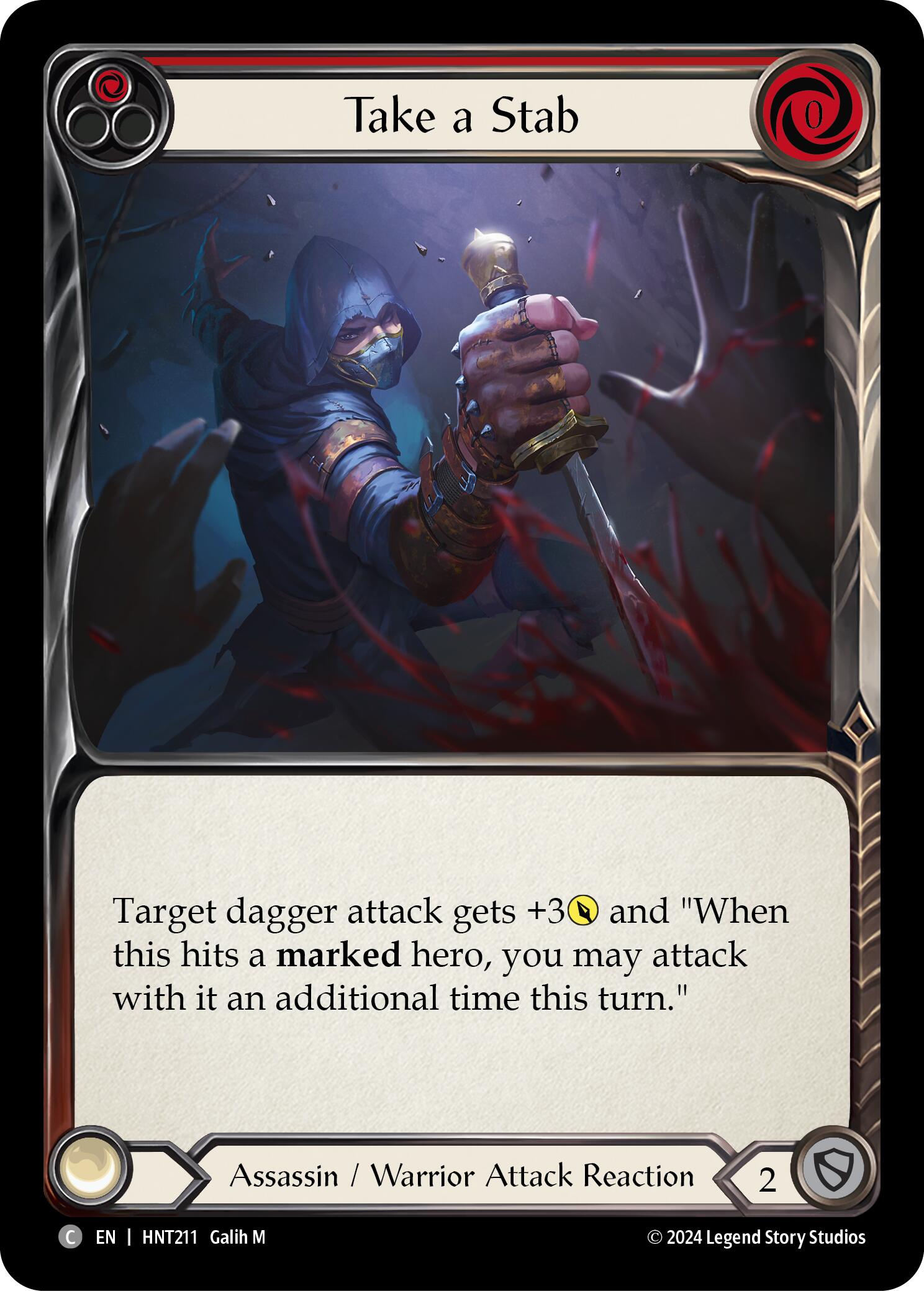 Take a Stab (Red)