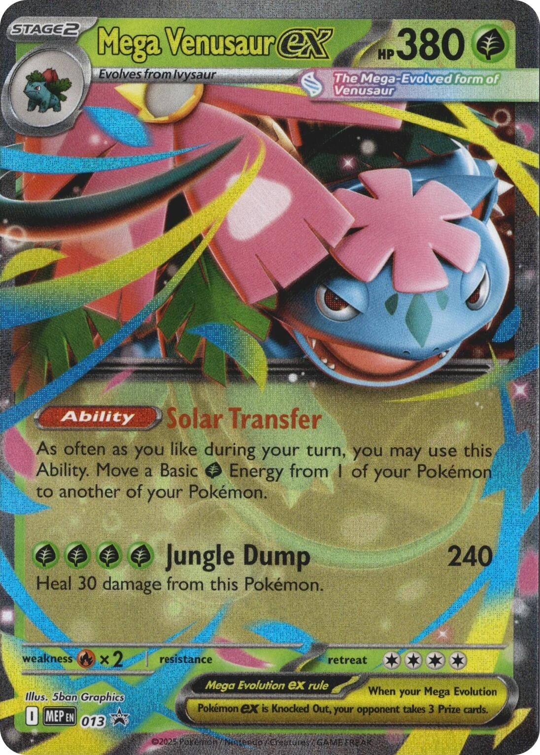 Mega Venusaur ex - 013