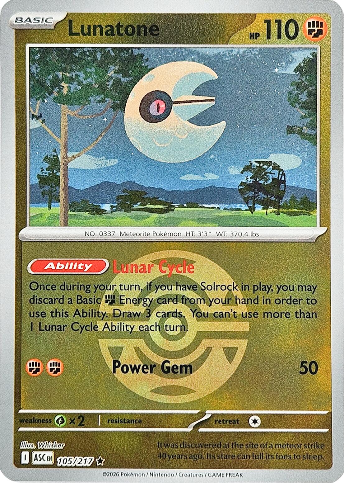 Lunatone (Dusk Ball)