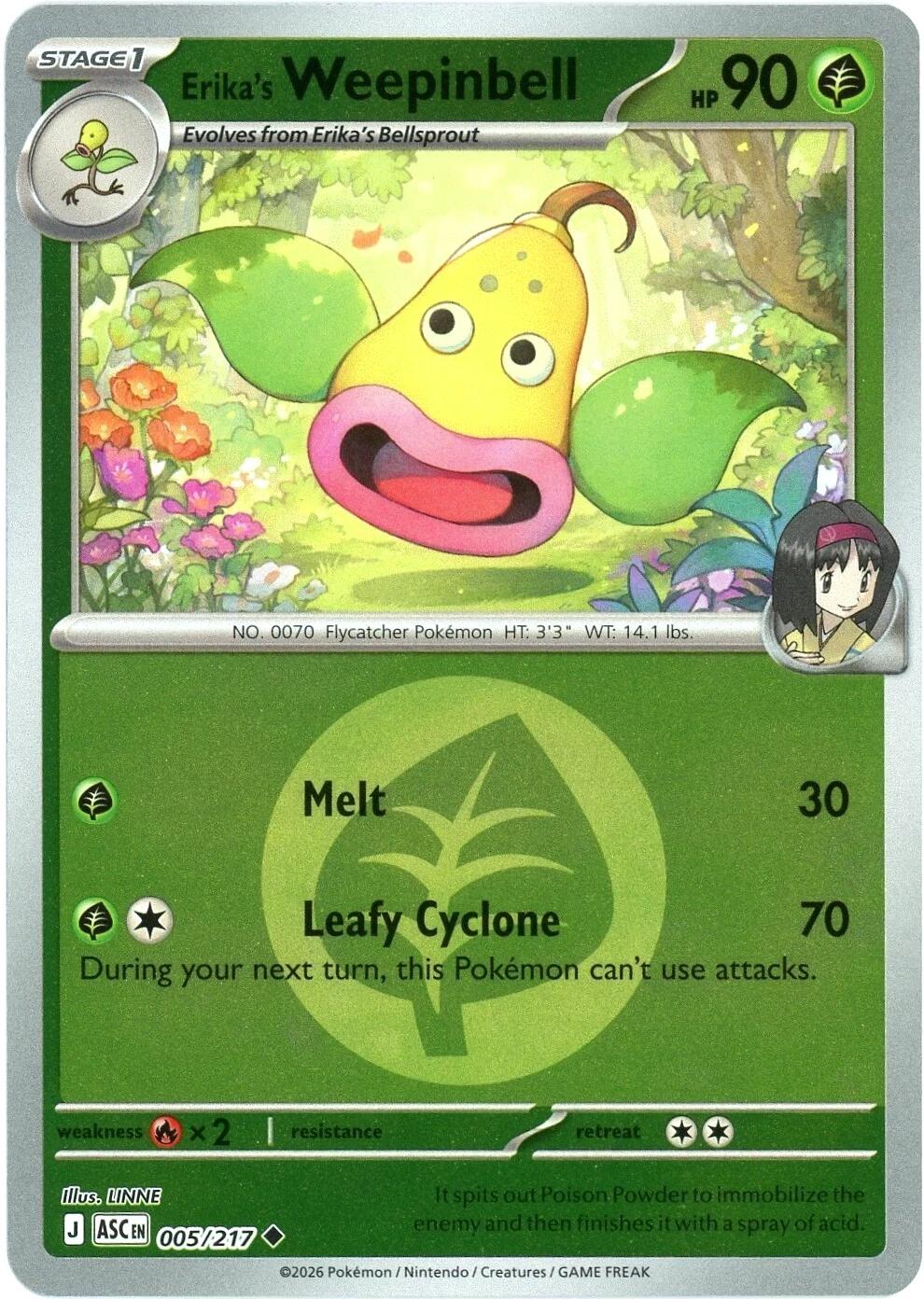 Erika's Weepinbell (Energy Symbol Pattern)