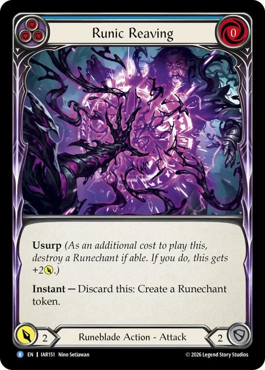Runic Reaving (Blue)