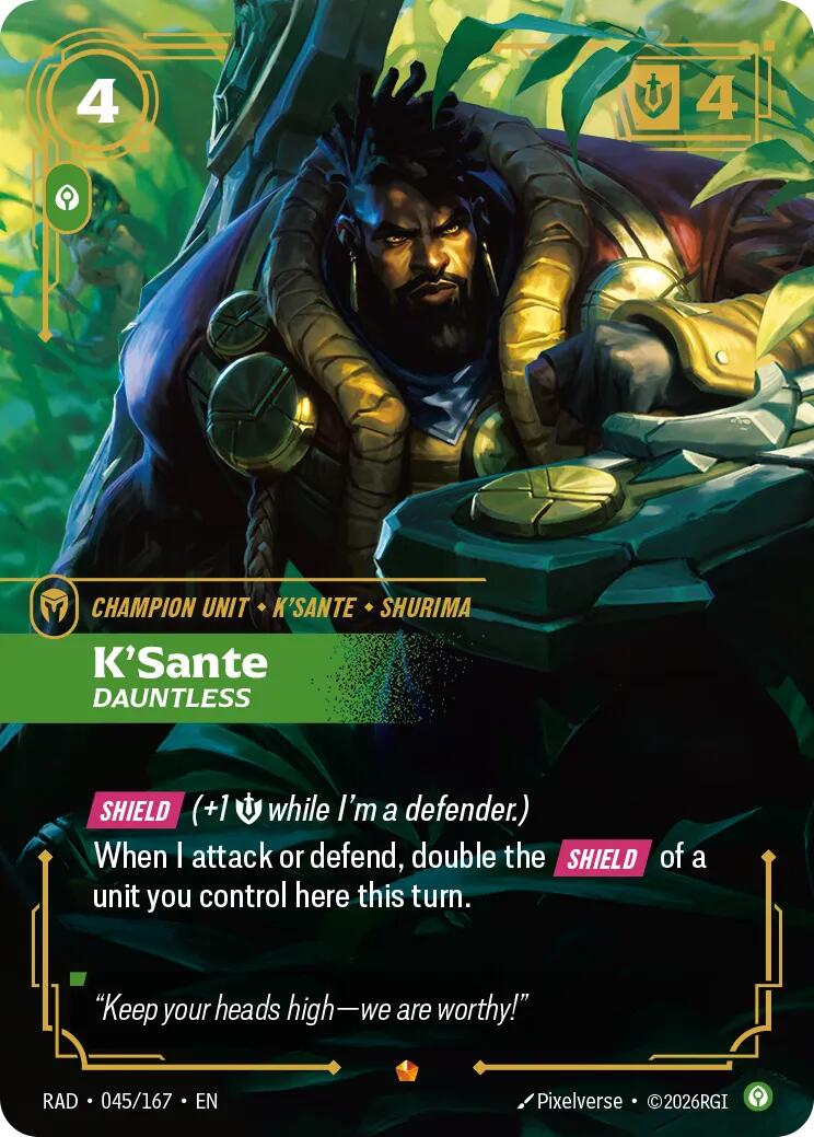 K'Sante, Dauntless