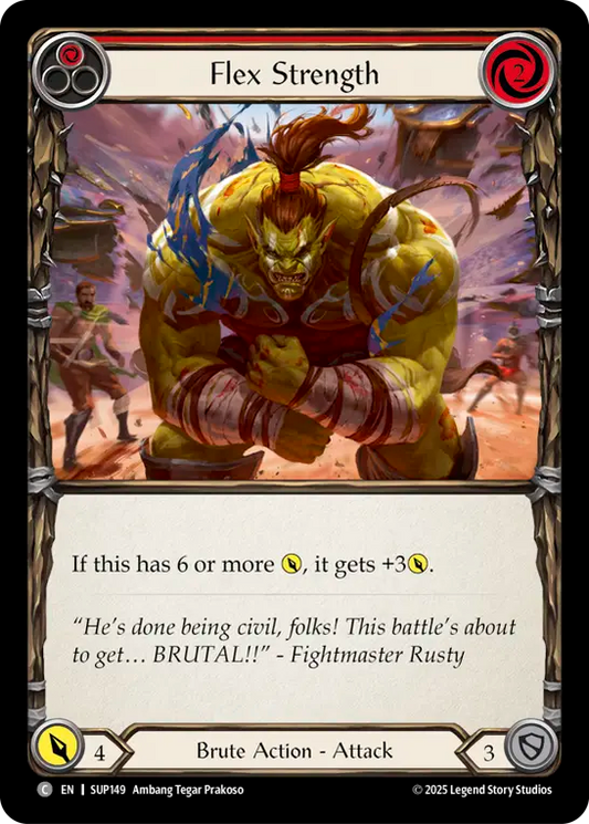 Flex Strength (Red) [SUP149] (Super Slam)