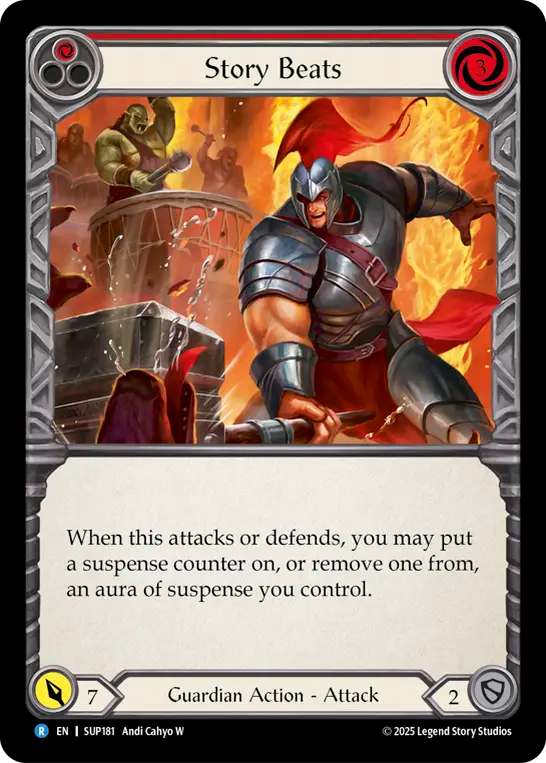 Story Beats (Red) [SUP181] (Super Slam)