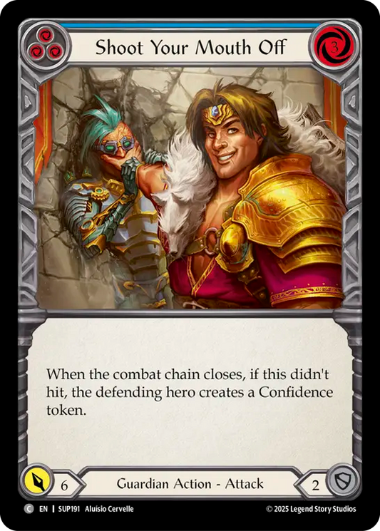 Shoot Your Mouth Off (Blue) [SUP191] (Super Slam)