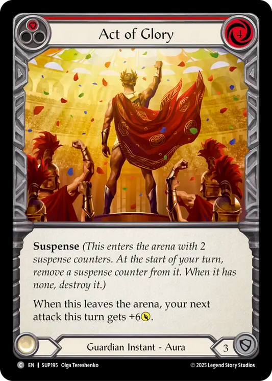 Act of Glory (Red) [SUP195] (Super Slam)