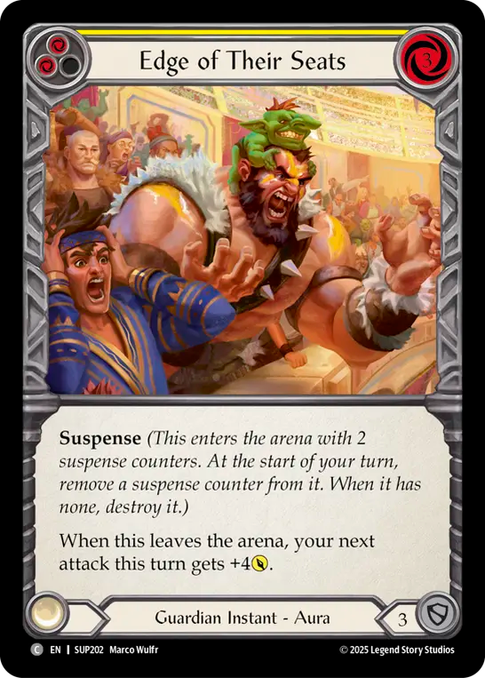 Edge of Their Seats (Yellow) [SUP202] (Super Slam)