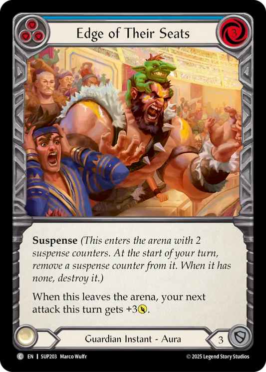 Edge of Their Seats (Blue) [SUP203] (Super Slam)