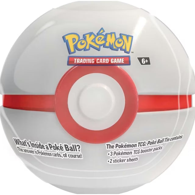 2025 Pokemon Trading Card Games Poke Ball Tins - Randomly Selected