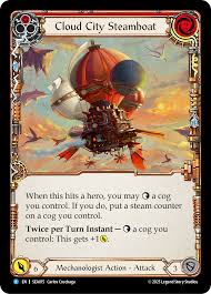 Cloud City Steamboat (Red) [SEA015] (High Seas)